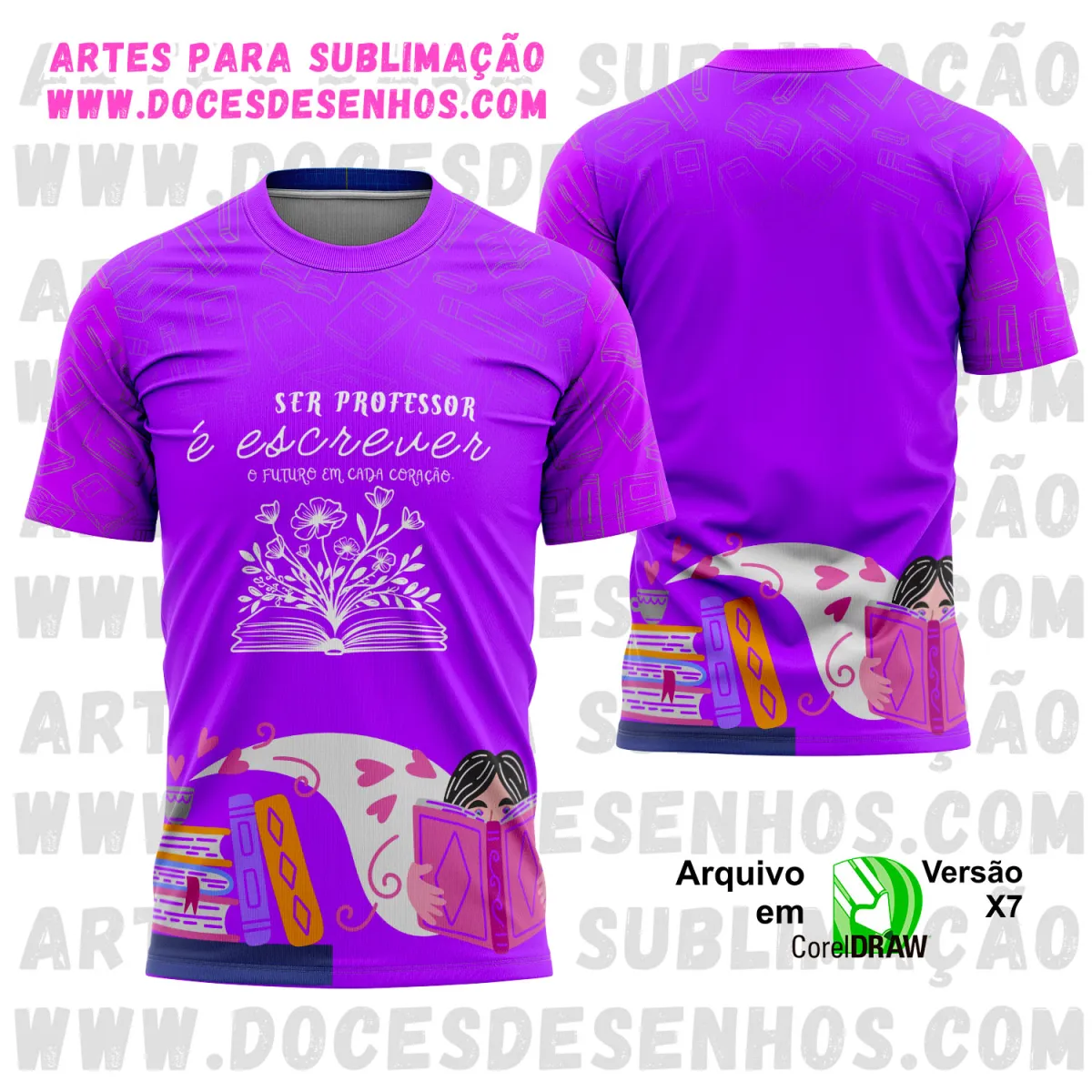 Design de Camisa Professor 2025 | Arte Digital Personalizada Design de Camisa Professor 2025 | Arte Digital Personalizada