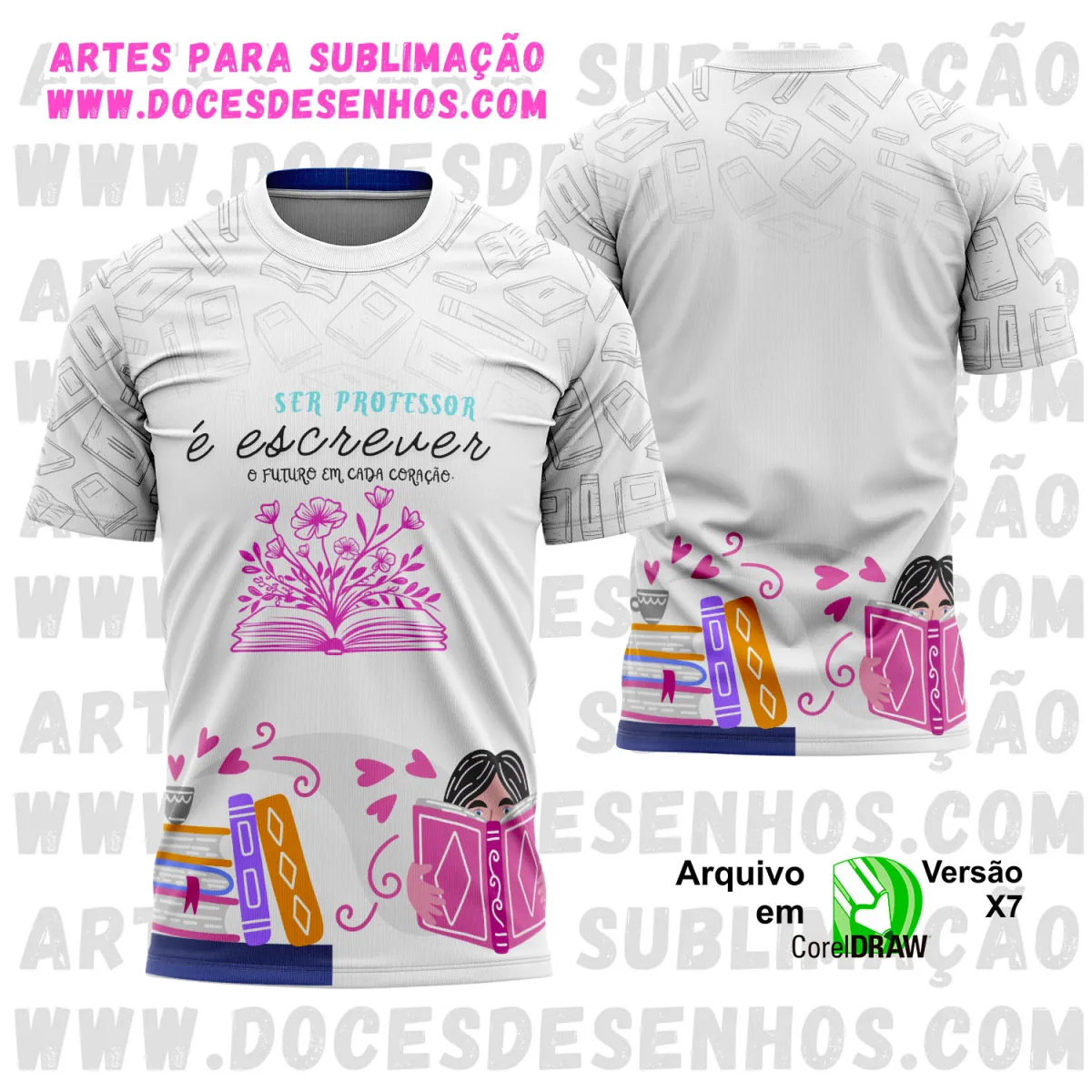 Design de Camisa Professor 2025 | Arte Digital Personalizada Design de Camisa Professor 2025 | Arte Digital Personalizada