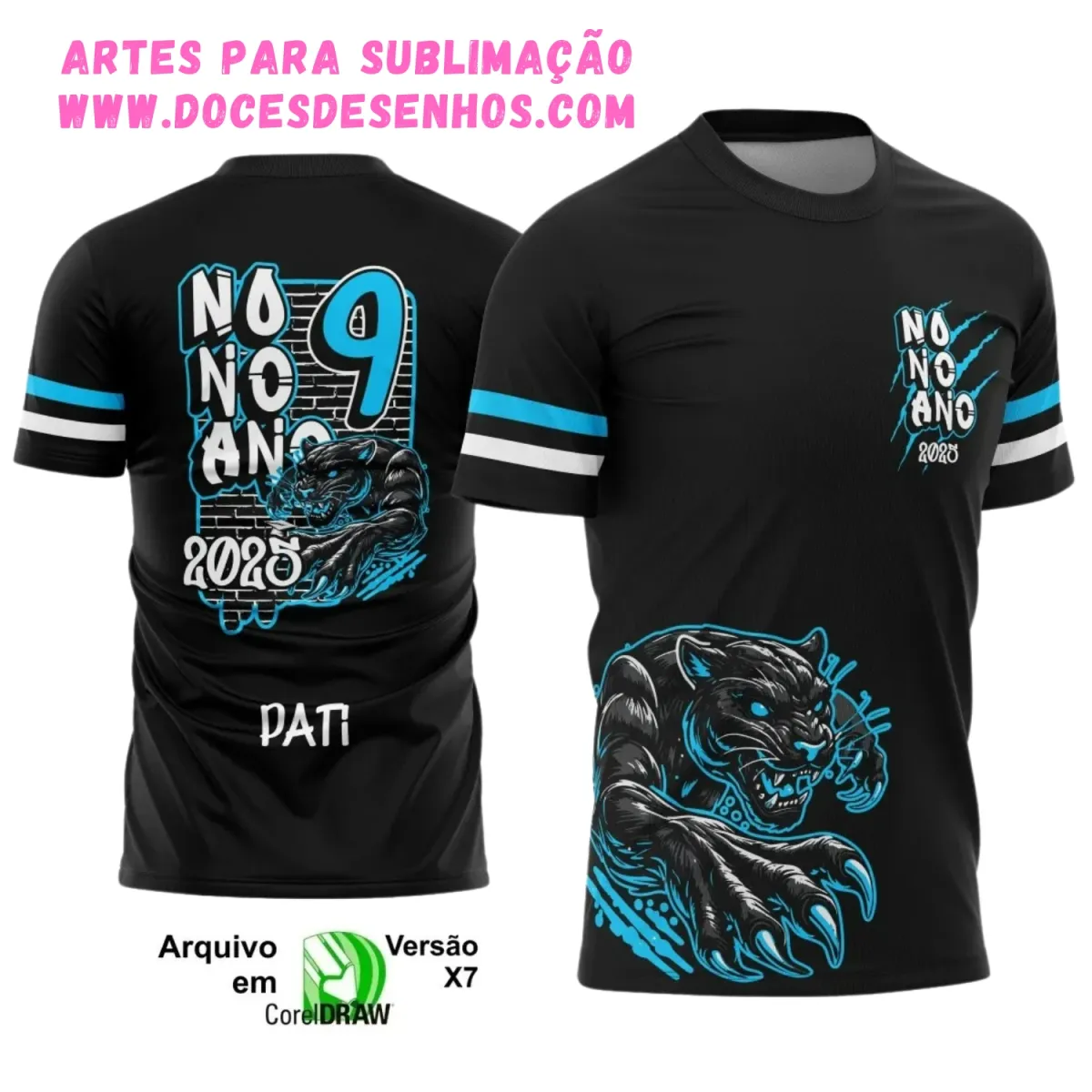Estampa Pantera: Uniforme Escolar 9º Ano 2025 Estampa Pantera: Uniforme Escolar 9º Ano 2025
