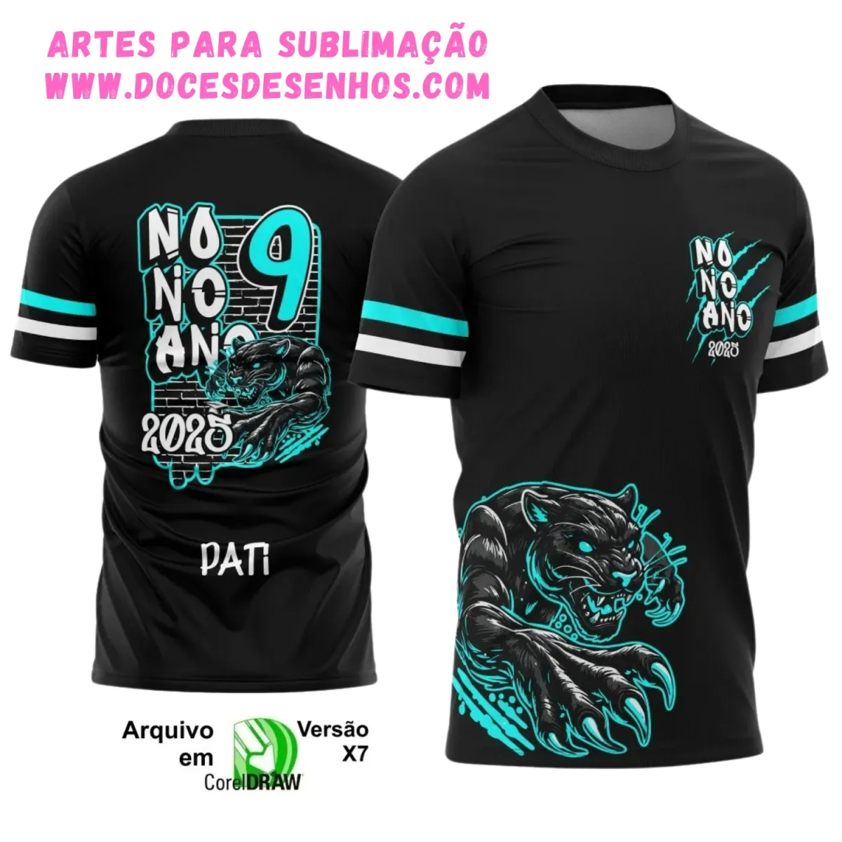Estampa Pantera: Uniforme Escolar 9º Ano 2025 Estampa Pantera: Uniforme Escolar 9º Ano 2025