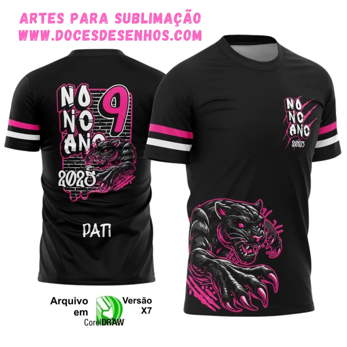Estampa Pantera: Uniforme Escolar 9º Ano 2025 Estampa Pantera: Uniforme Escolar 9º Ano 2025