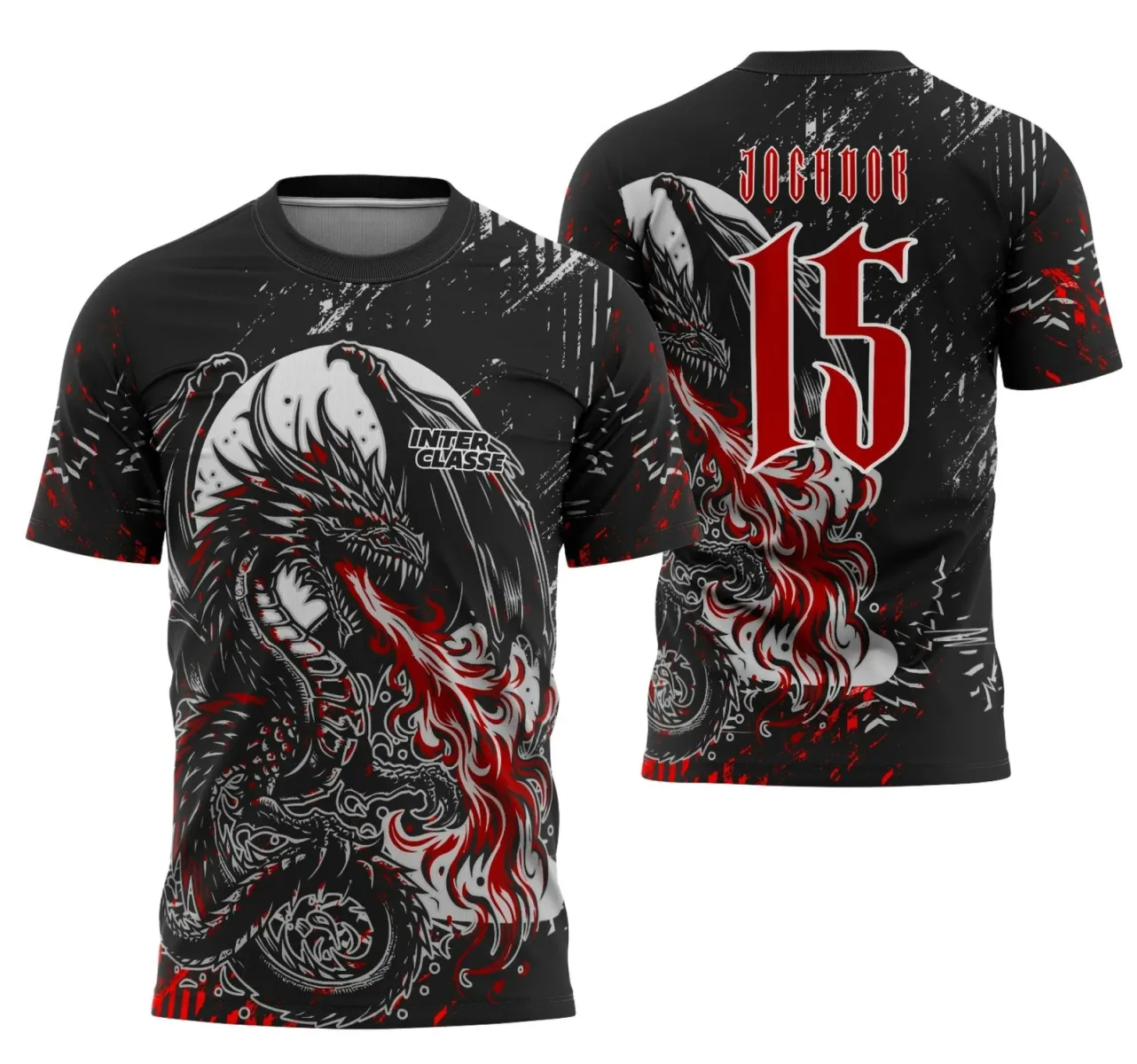 Interclasse Camiseta Dragão Chamas 2025