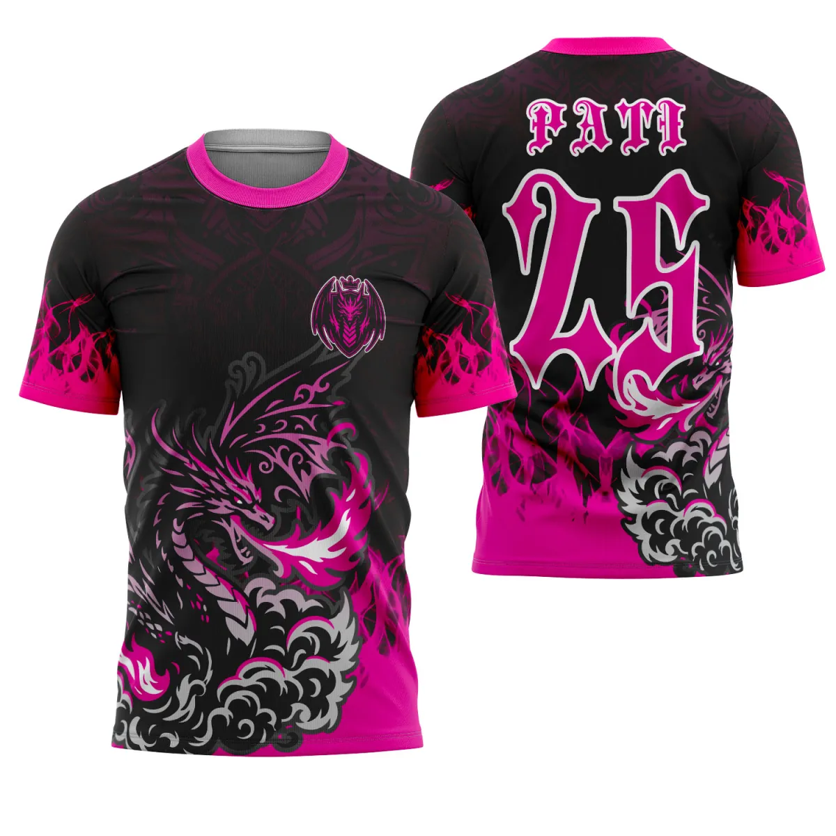 Interclasse Camiseta Dragão Chamas 2025