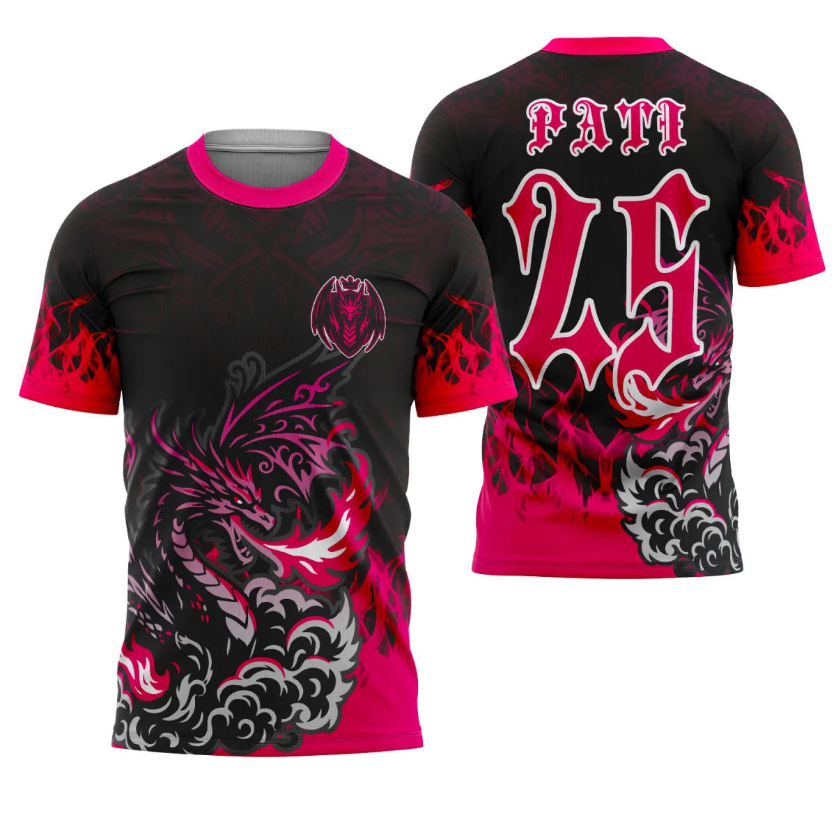 Interclasse Camiseta Dragão Chamas 2025