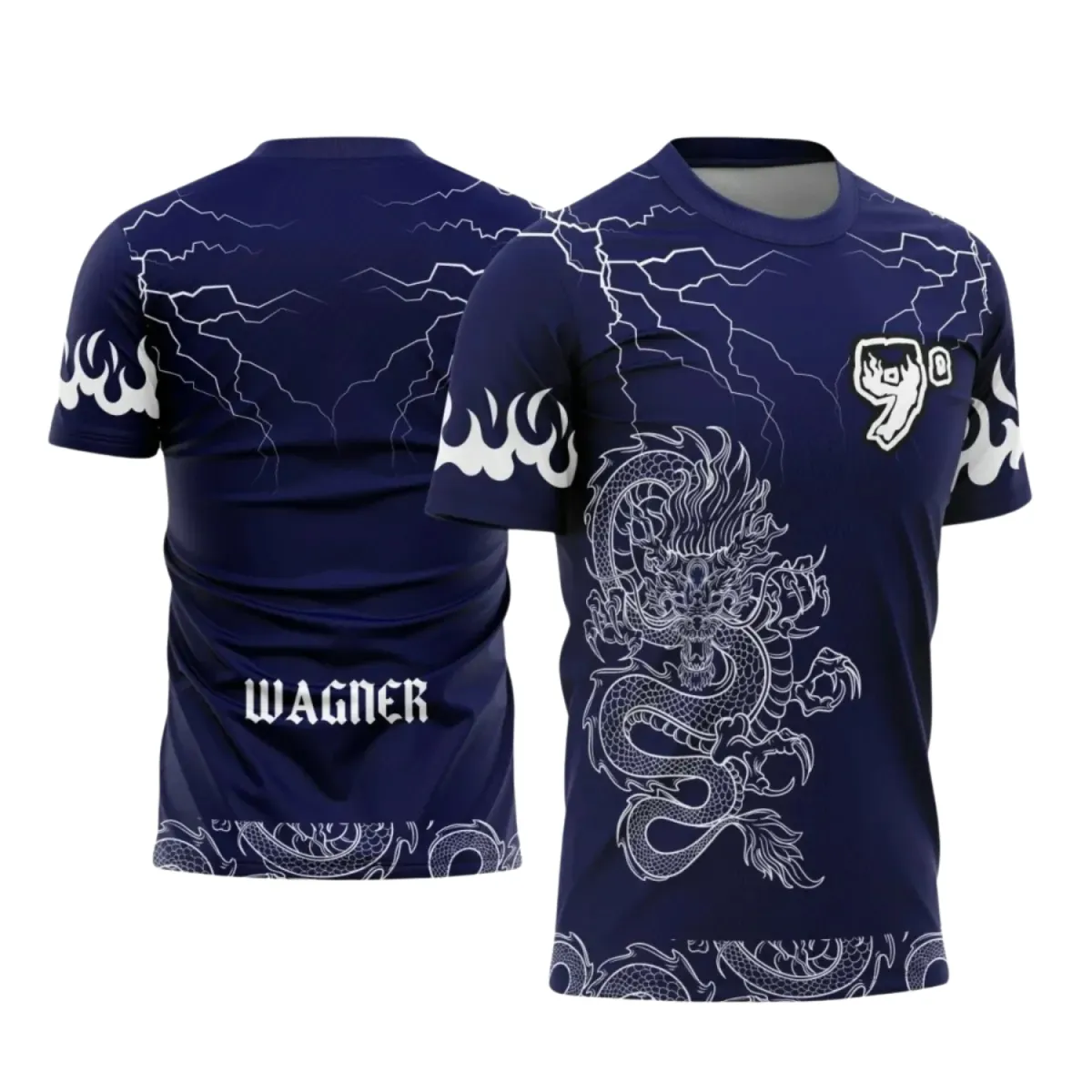 Nono Ano 2025 – Camiseta Escolar com Estilo Dragão Nono Ano 2025 – Camiseta Escolar com Estilo Dragão