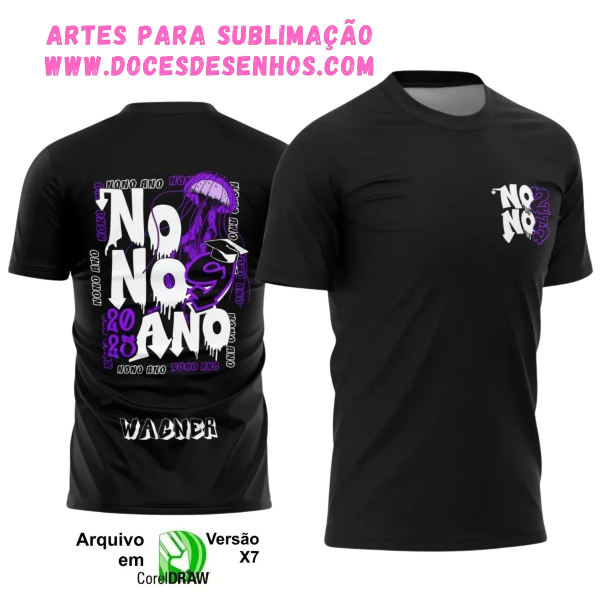 Nono Ano Camiseta Água-Viva – Uniforme Escolar Personalizado Nono Ano Camiseta Água-Viva – Uniforme Escolar Personalizado