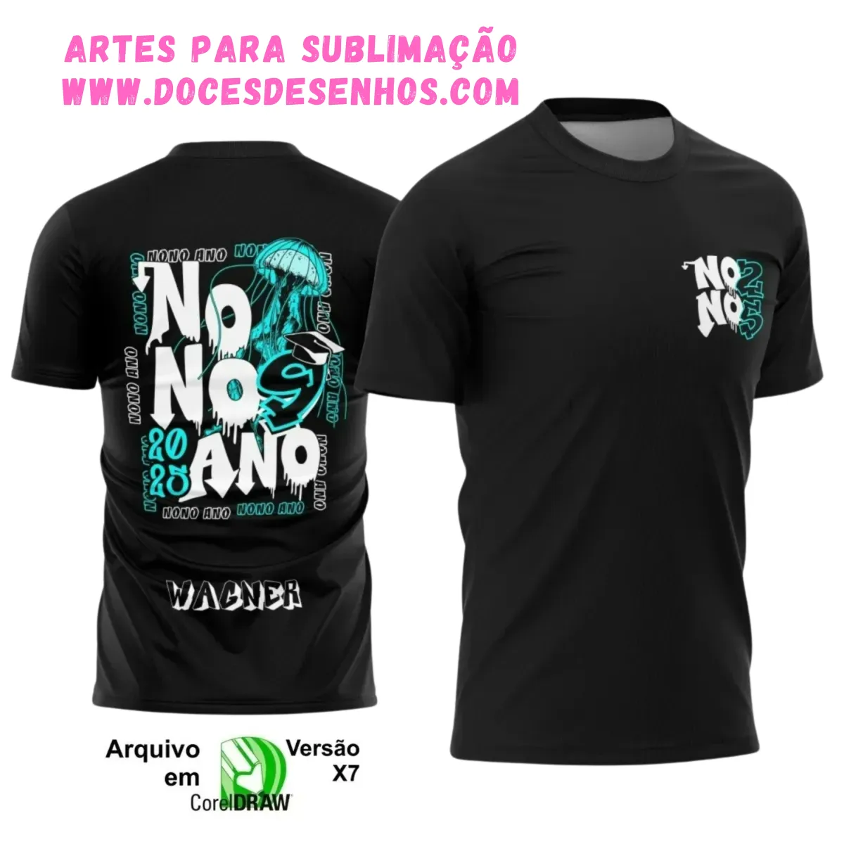 Nono Ano Camiseta Água-Viva – Uniforme Escolar Personalizado Nono Ano Camiseta Água-Viva – Uniforme Escolar Personalizado
