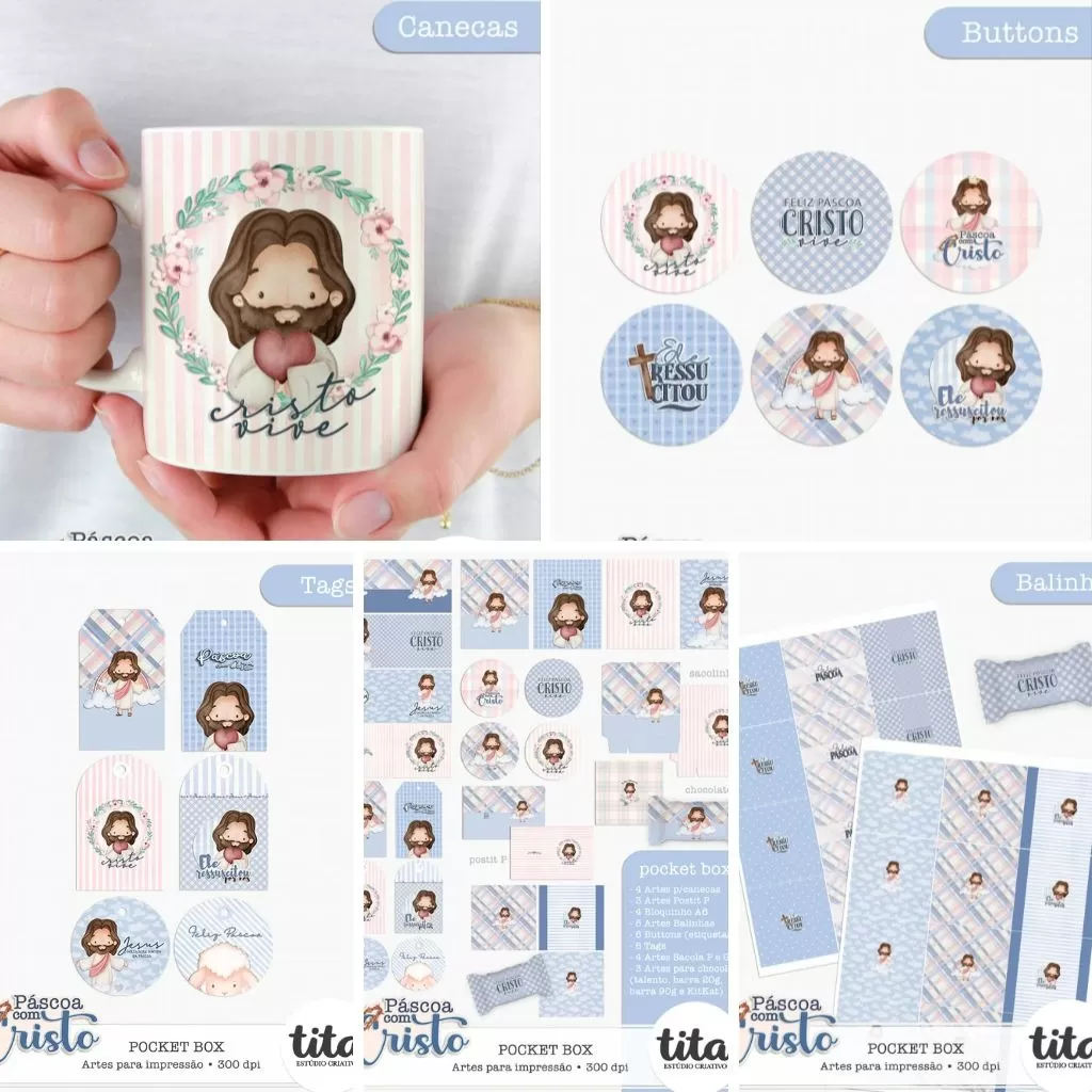 Páscoa com Cristo – Mega Pocket Box – Tita