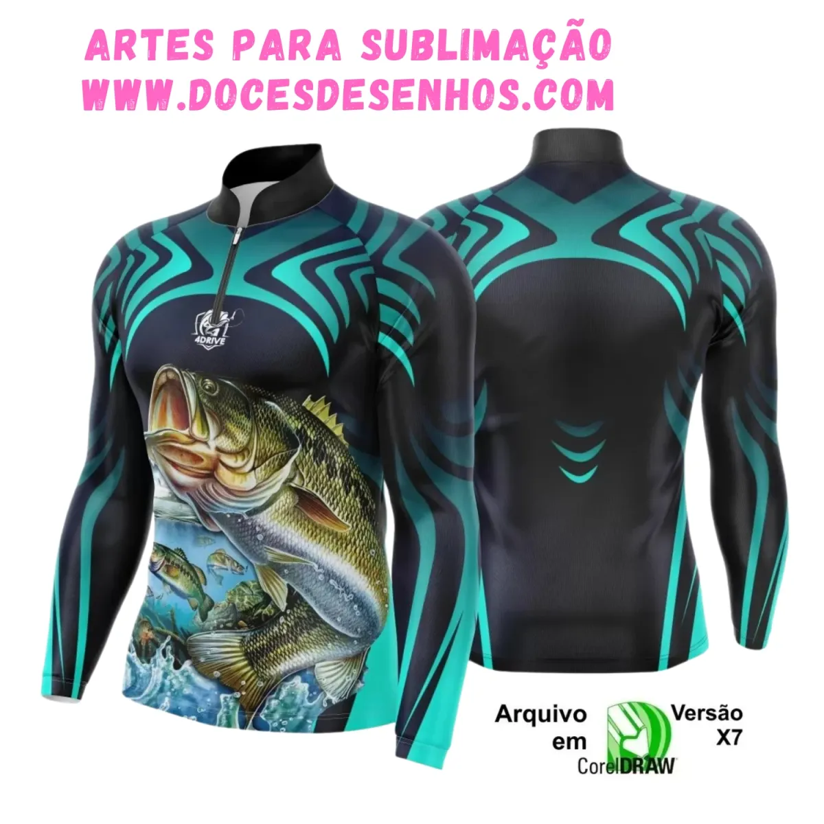 Pesca Esportiva: Arte de Camiseta Criativa e Pronta para Estampar Pesca Esportiva: Arte de Camiseta Criativa e Pronta para Estampar