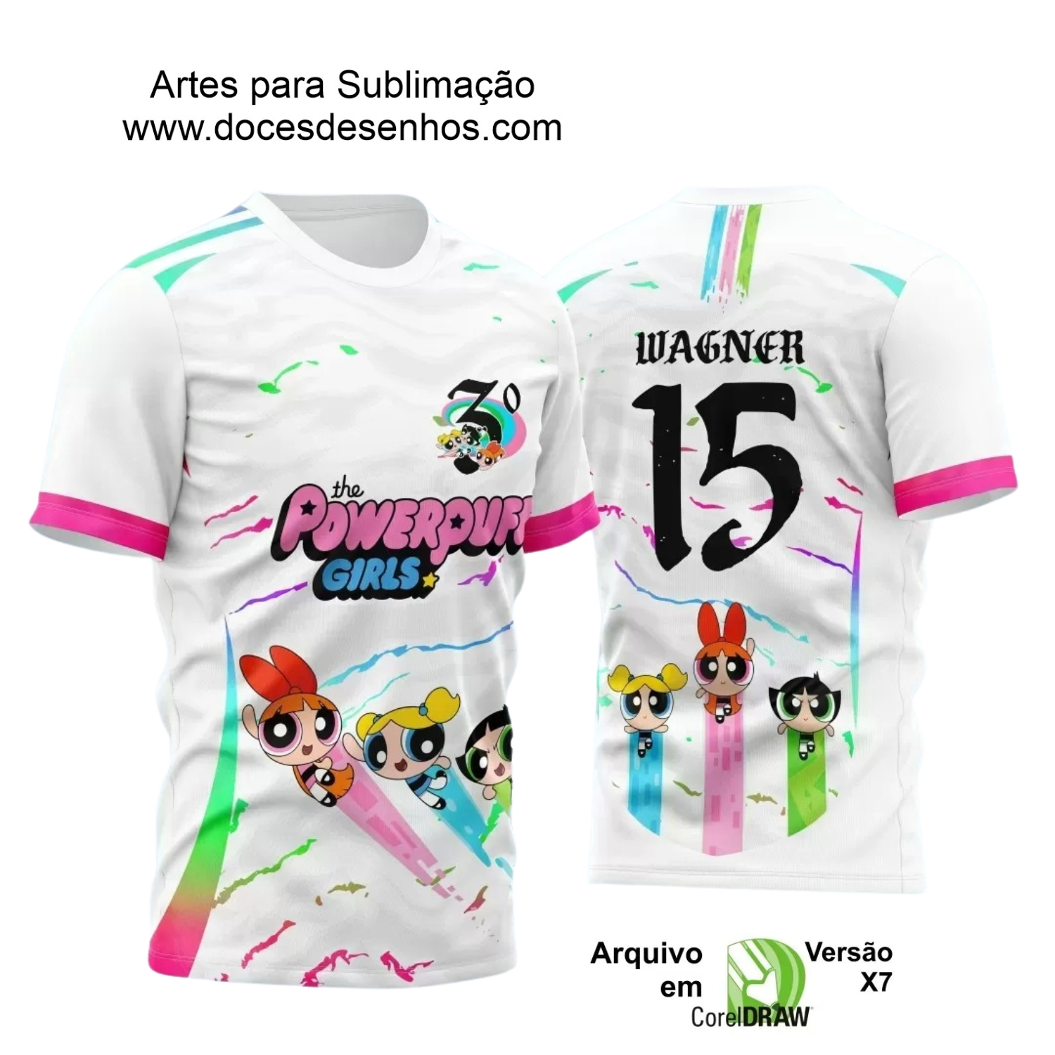 Template Camisa InterClasse 2024 Meninas Superpoderosas Template Camisa InterClasse 2024 Meninas Superpoderosas