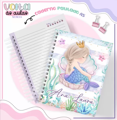  Arquivo Digital – Meninas | Sereia – Volta às Aulas 2024 – Lina Criativa 