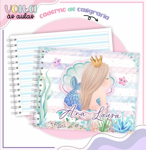  Arquivo Digital – Meninas | Sereia – Volta às Aulas 2024 – Lina Criativa 