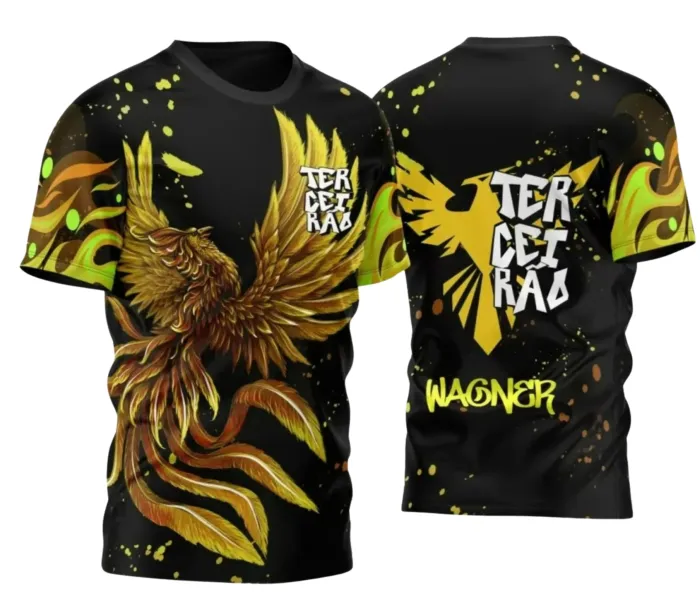 Arte Camiseta Terceirão Fênix – Estampa Uniforme Escolar