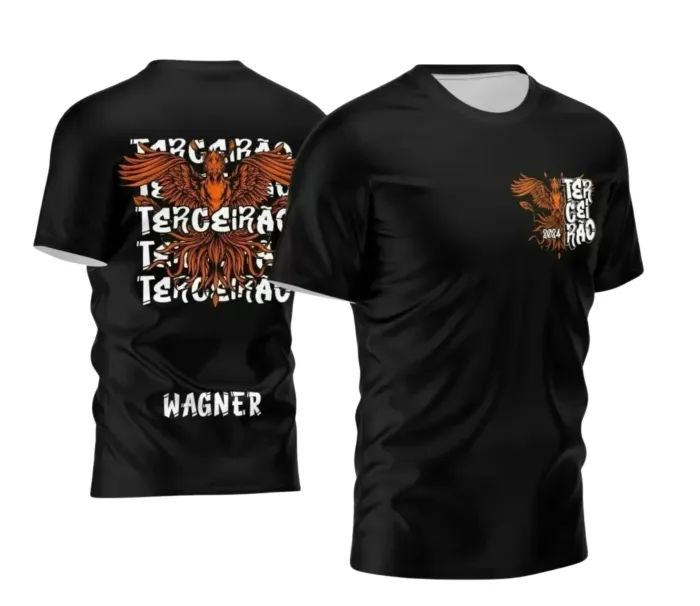 Arte Camiseta Terceirão Fênix – Estampa Uniforme Escolar