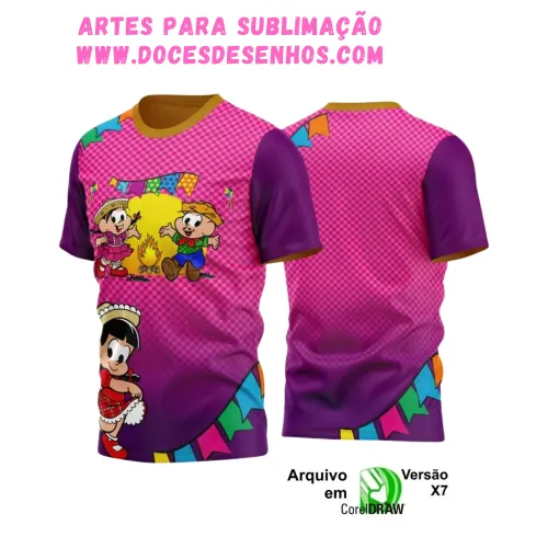 Arte Estampa Camiseta Arraiá 2025 Arte Estampa Camiseta Arraiá 2025