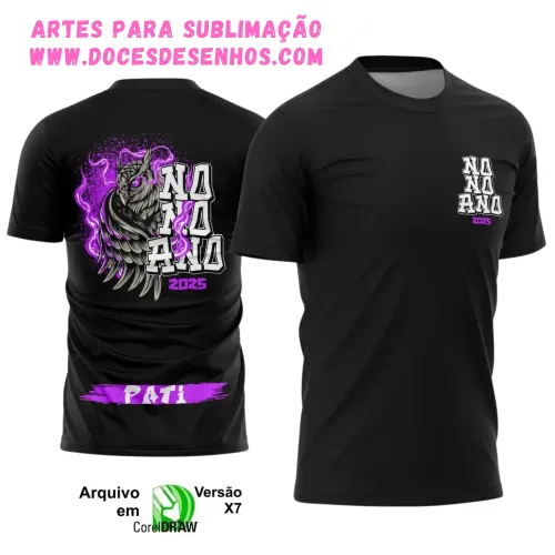 Camiseta vetor 9º ano 2025 – Estilo Coruja Escolar Camiseta vetor 9º ano 2025 – Estilo Coruja Escolar
