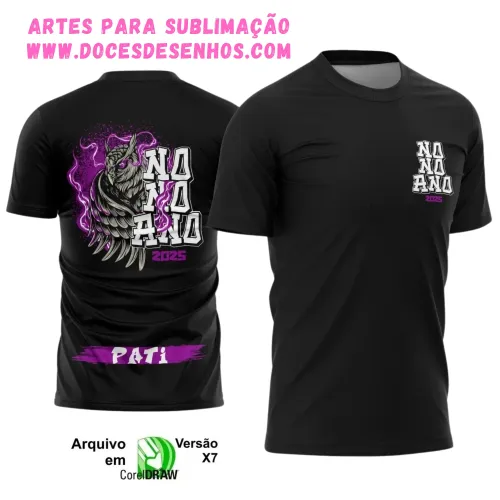 Camiseta vetor 9º ano 2025 – Estilo Coruja Escolar Camiseta vetor 9º ano 2025 – Estilo Coruja Escolar