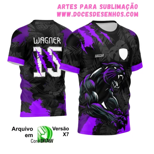 Interclasse Camiseta 2025: Pantera para Estampa Escolar Interclasse Camiseta 2025: Pantera para Estampa Escolar