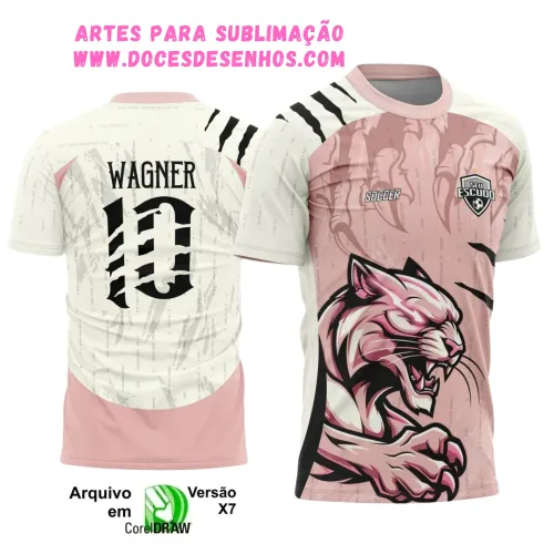 Interclasse Camiseta 2025: Pantera para Estampa Escolar Interclasse Camiseta 2025: Pantera para Estampa Escolar