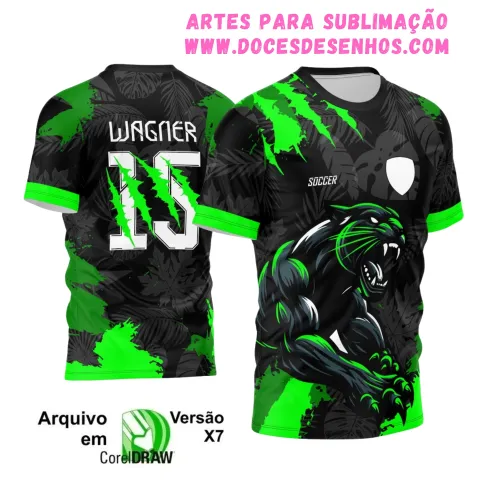 Interclasse Camiseta 2025: Pantera para Estampa Escolar Interclasse Camiseta 2025: Pantera para Estampa Escolar