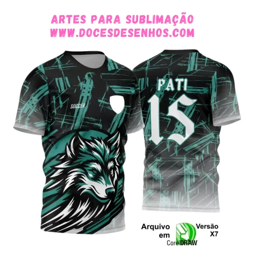  Interclasse Lobo: Camiseta Vetorizada Exclusiva