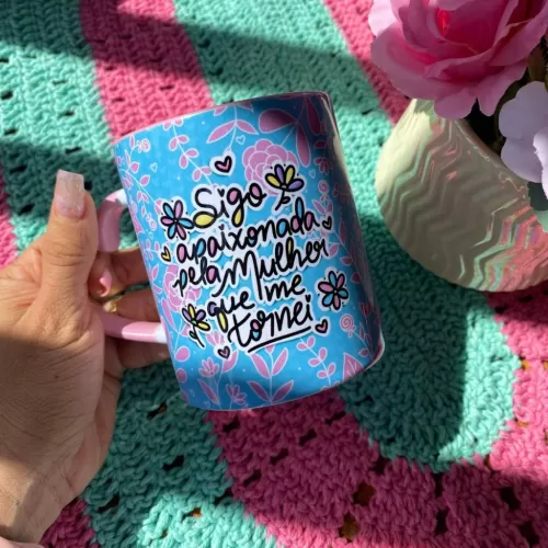  Kit 20 Estampas- Empoderamento-Canecas Frases-Bem Nascido