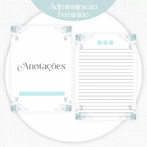  Administração Feminina – Encadernação Pamella Vieira