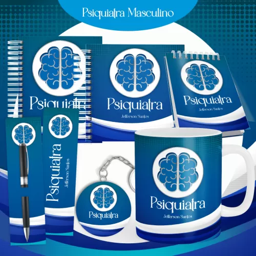 2 Combos – Psiquiatria Feminina - Masculina – Encadernação – Pamella Vieira