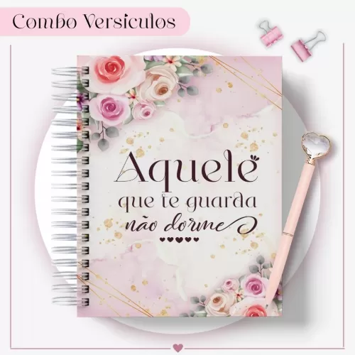 ARQUIVO DIGITAL – Capas Versículos + Miolos Pautado Feminino
