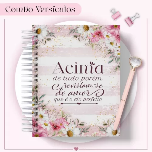 ARQUIVO DIGITAL – Capas Versículos + Miolos Pautado Feminino