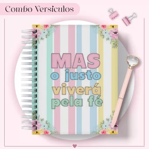 ARQUIVO DIGITAL – Capas Versículos + Miolos Pautado Feminino