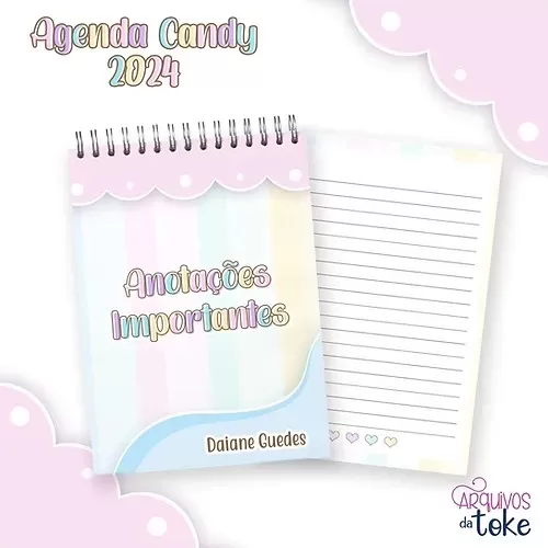 Agenda Candy Collor (Arquivos da Toke)
