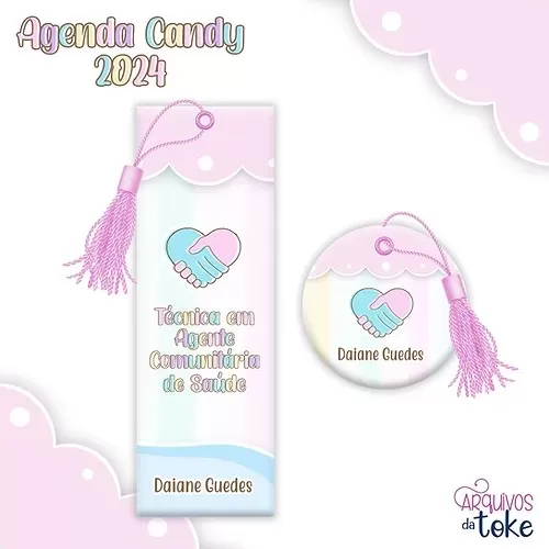 Agenda Candy Collor (Arquivos da Toke)
