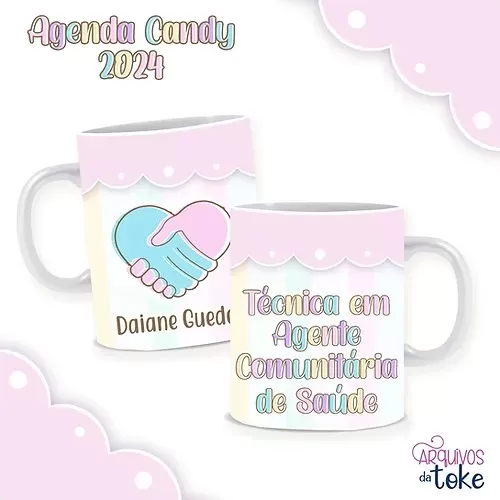 Agenda Candy Collor (Arquivos da Toke)