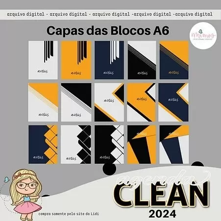 Agenda Clean A5 – 2024 – Mimos Personalizados