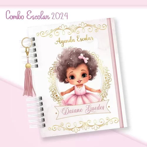 Agenda Escolar 2024 – Bailarinas – Arquivos Da Toke