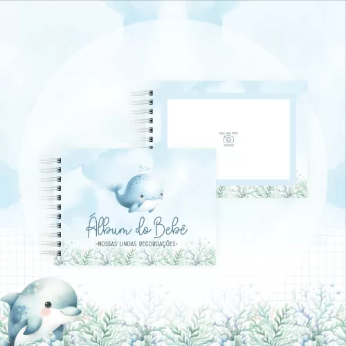 Arquivo Digital – Maternidade | Fundo Do Mar – Encadernação – Letterinhas