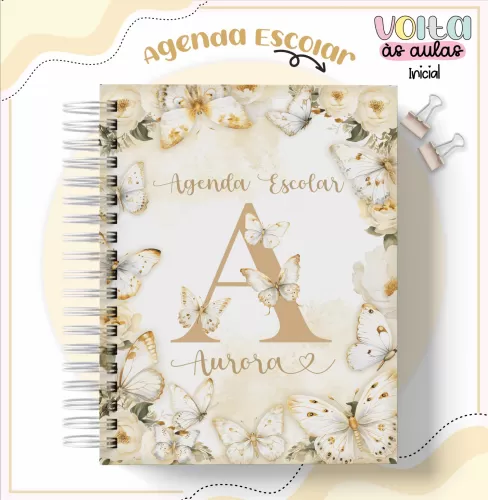 Arquivo Digital – Meninas | Floral Inicial – Volta às Aulas 2024 – Lina Criativa