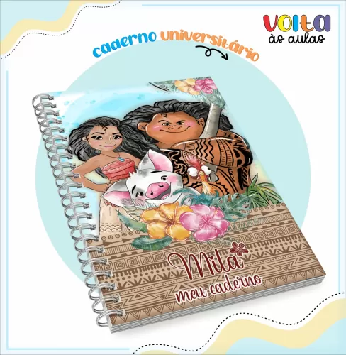 Arquivo Digital – Meninas | Moana – Volta às Aulas 2024 – Lina Criativa