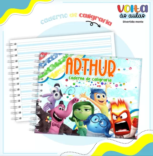 Arquivo Digital – Meninos | Divertida-Mente – Volta Às Aulas 2024 – Lina Criativa