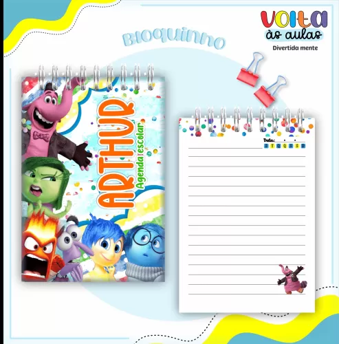 Arquivo Digital – Meninos | Divertida-Mente – Volta Às Aulas 2024 – Lina Criativa