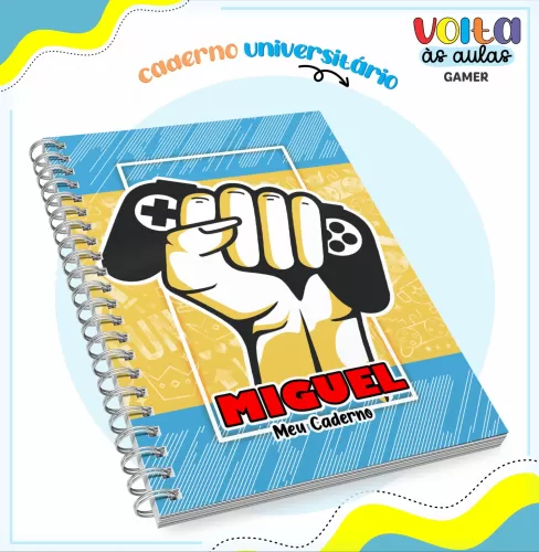Arquivo Digital – Meninos | Gamer – Volta às Aulas 2024 – Lina Criativa