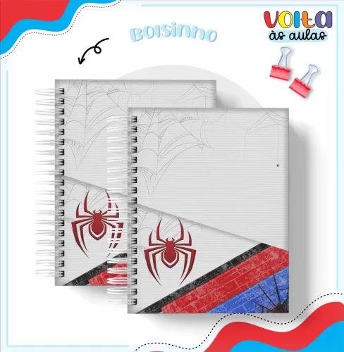 Arquivo Digital – Meninos | Homem Aranha – Volta Às Aulas 2024 – Lina Criativa