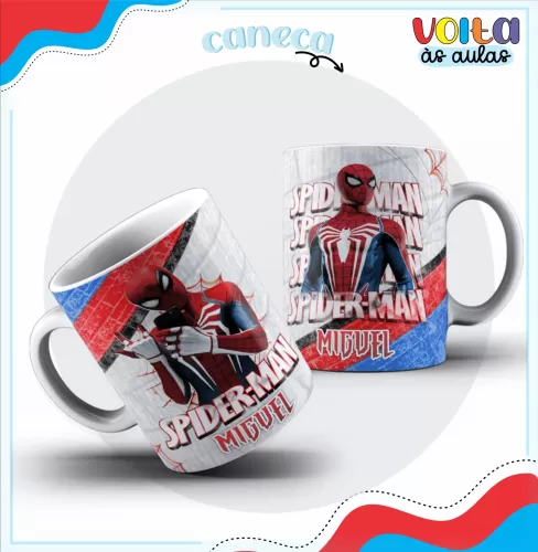 Arquivo Digital – Meninos | Homem Aranha – Volta Às Aulas 2024 – Lina Criativa