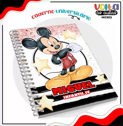 Arquivo Digital – Meninos | Mickey – Volta Às Aulas 2024 – Lina Criativa