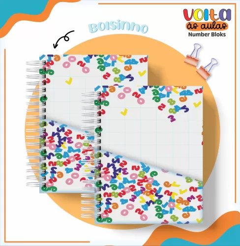 Arquivo Digital – Meninos | Number Blocks – Volta Às Aulas 2024 – Lina Criativa