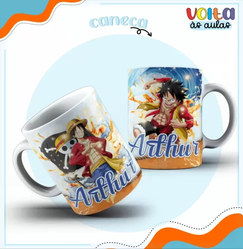 Arquivo Digital – Meninos | One Piece – Volta Às Aulas 2024 – Lina Criativa