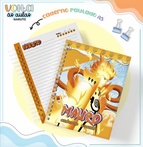 Arquivo Digital | Naruto – Volta Às Aulas 2024 – Lina Criativa