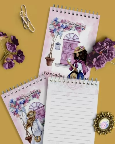 Arquivo Kit Caderno Registros de Pregação A6 – Testemunhas de Jeová – BICHO PAPEL