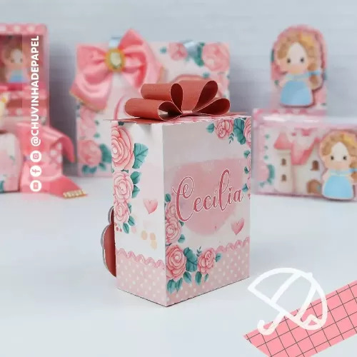 Arquivo de Corte – Kit de Festa – Princesa – Chuvinha De Papel